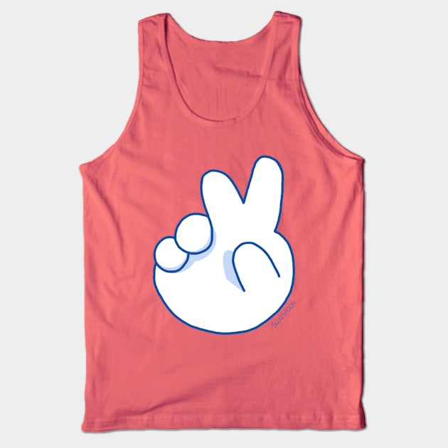 Peace Tank Top by slugspoon